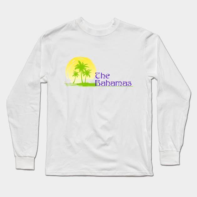 Life's a Beach: The Bahamas Long Sleeve T-Shirt by Naves